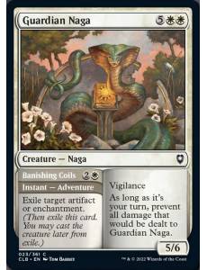 Naga Anciã // Espirais Banidoras / Guardian Naga // Banishing Coils