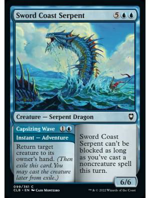 Serpente da Costa da Espada // Onda de Emborcação / Sword Coast Serpent // Capsizing Wave