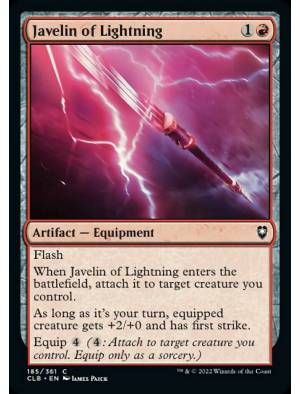Azagaia Relâmpago / Javelin of Lightning