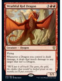 Dragão Vermelho Irado / Wrathful Red Dragon
