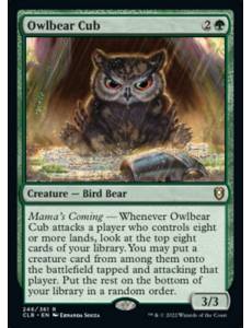 Filhote de Urso-coruja / Owlbear Cub