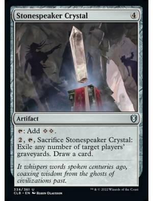 Cristal do Orador das Pedras / Stonespeaker Crystal