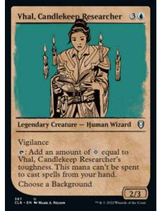 Vhal, Pesquisadora de Forte da Vela / Vhal, Candlekeep Researcher