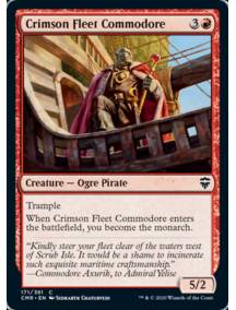 Comodoro da Frota Carmesim / Crimson Fleet Commodore