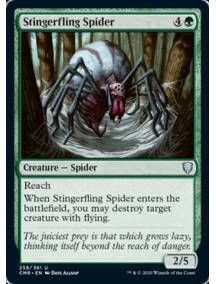 Aranha Lança-ferrão / Stingerfling Spider