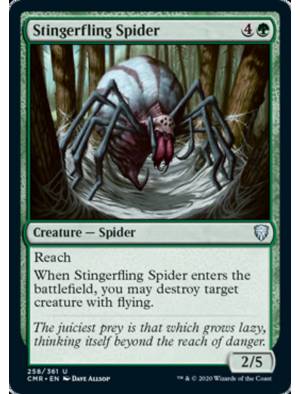 Aranha Lança-ferrão / Stingerfling Spider