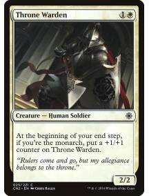 (Foil) Throne Warden