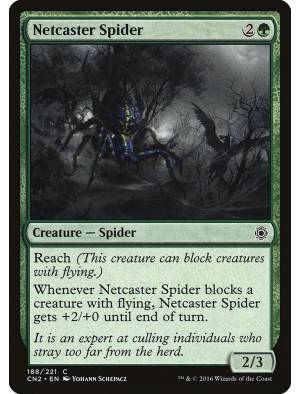(Foil) Aranha Lançadora de Rede / Netcaster Spider