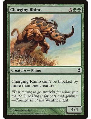 Rinoceronte Atacante / Charging Rhino