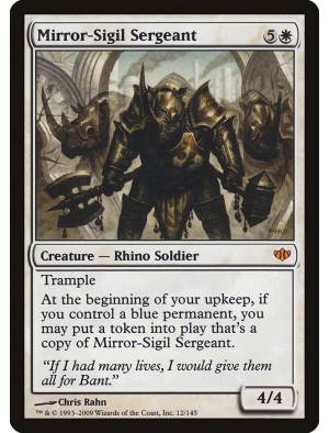 Sargento da Insígnia Espelhada / Mirror-Sigil Sergeant