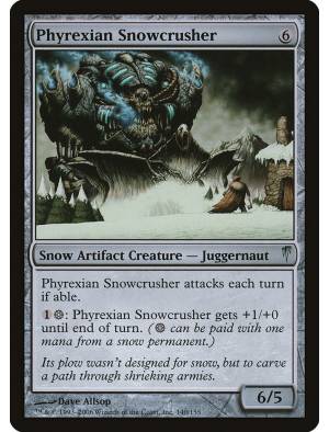 Quebra-Neve Phyrexiano / Phyrexian Snowcrusher