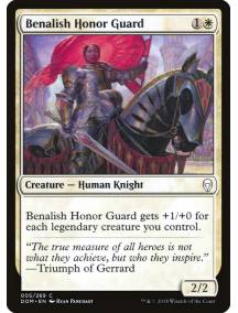 (Foil) Guarda de Honra de Benália / Benalish Honor Guard