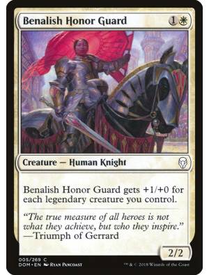 (Foil) Guarda de Honra de Benália / Benalish Honor Guard
