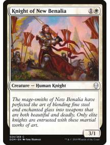 (Foil) Cavaleira de Nova Benália / Knight of New Benalia