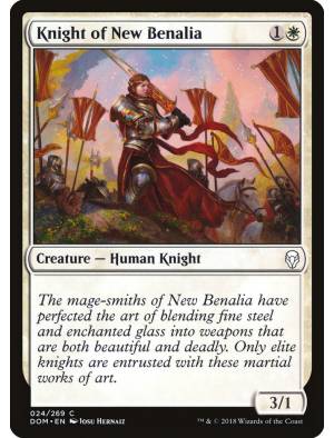 (Foil) Cavaleira de Nova Benália / Knight of New Benalia