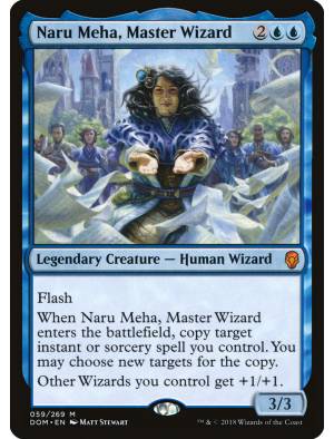 (Foil) Naru Meha, Maga Mestra / Naru Meha, Master Wizard