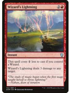 Relâmpago do Mago / Wizard's Lightning