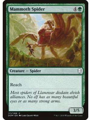 (Foil) Aranha Mamute / Mammoth Spider