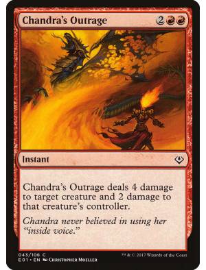 Ultraje de Chandra / Chandra's Outrage
