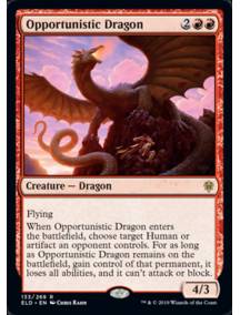 (Foil) Dragão Oportunista / Opportunistic Dragon