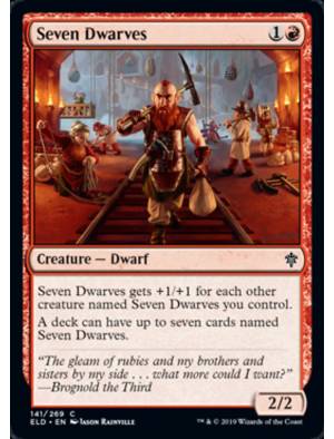 (Foil) Sete Anões / Seven Dwarves