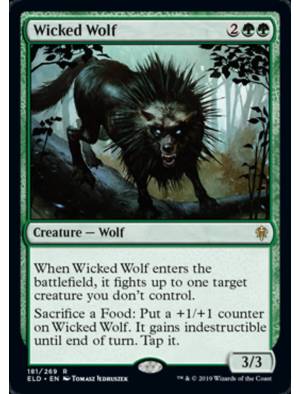 (Foil) Lobo Mau / Wicked Wolf