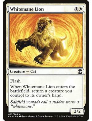 (Foil) Whitemane Lion
