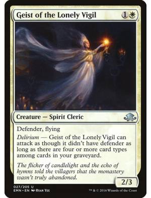 (Foil) Geist da Vigia Solitária / Geist of the Lonely Vigil