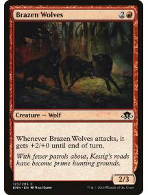 (Foil) Lobos Intrépidos / Brazen Wolves