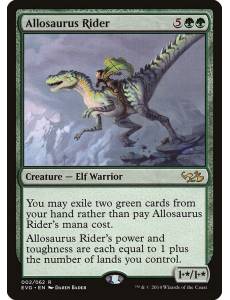 Ginete de Alossauro / Allosaurus Rider