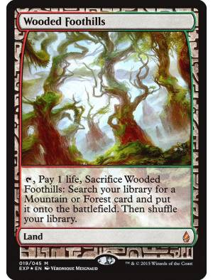 (Foil) Contraforte Arborizado / Wooded Foothills