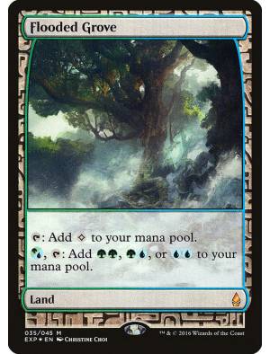 (Foil) Bosque Alagado / Flooded Grove