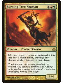 Xamã da Árvore Flamejante / Burning-Tree Shaman