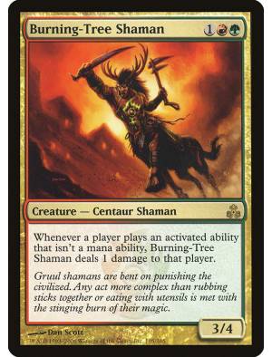 Xamã da Árvore Flamejante / Burning-Tree Shaman