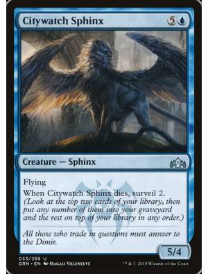 (Foil) Esfinge de Vigilância Urbana / Citywatch Sphinx