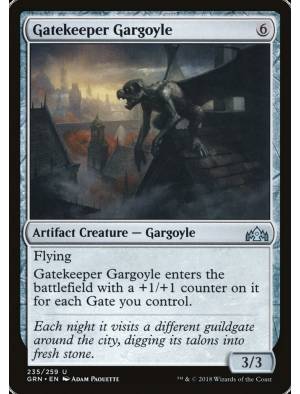 (Foil) Gárgula Porteira / Gatekeeper Gargoyle