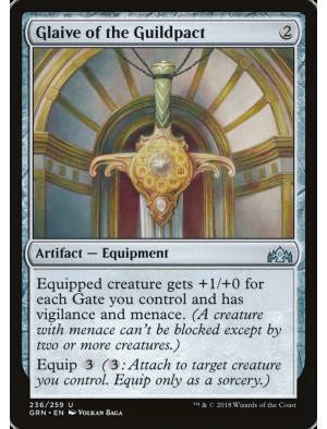 (Foil) Glaive do Pacto das Guildas / Glaive of the Guildpact
