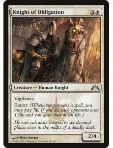 Cavaleiro dos Encargos / Knight of Obligation