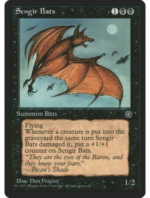 Sengir Bats / Morcegos de Sengir (Em Voo)