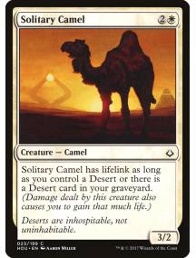 (Foil) Camelo Solitário / Solitary Camel