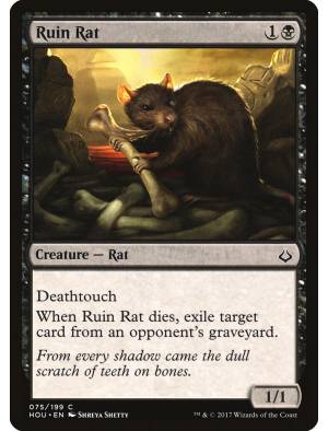 (Foil) Rato da Ruína / Ruin Rat