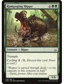 (Foil) Hipopótamo Enfurecido / Rampaging Hippo