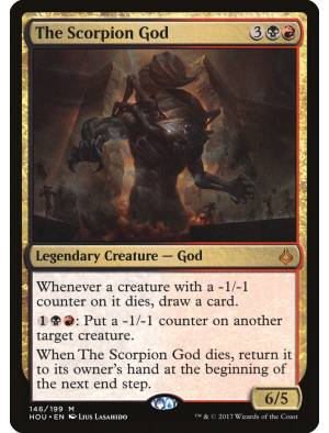 (Foil) O Deus Escorpião / The Scorpion God