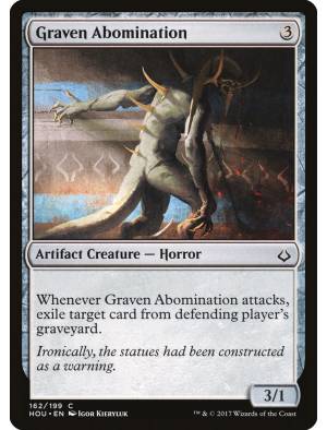 (Foil) Abominação Esculpida / Graven Abomination
