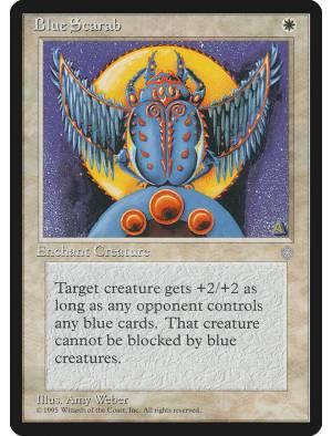 Escaravelho Azul / Blue Scarab