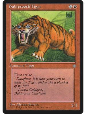 Tigre Dentes-de-Sabre / Sabretooth Tiger