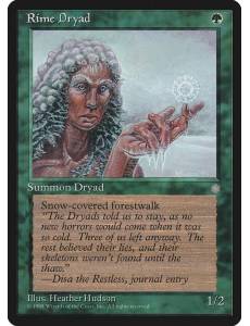 Dríade da Geada / Rime Dryad