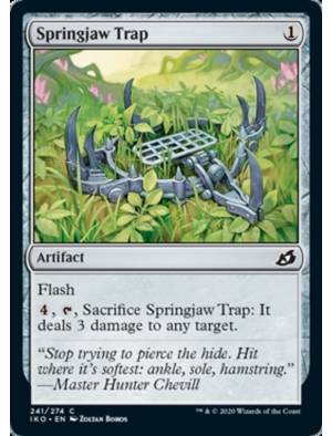 Armadilha Molandíbula / Springjaw Trap