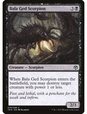 (Foil) Escorpião de Bala Ged / Bala Ged Scorpion