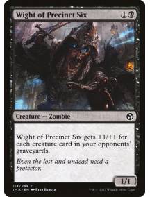 (Foil) Monstro da Jurisdição Seis / Wight of Precinct Six